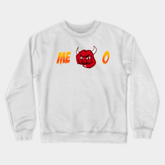 Me-Fist-O Crewneck Sweatshirt by J Dubble S Productions